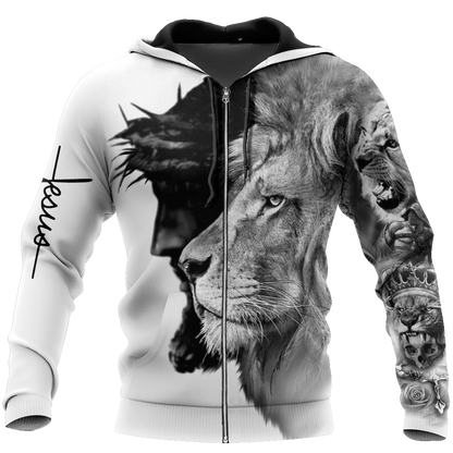 Lion God Gothic Vibe - Christian - 3D All Over Printed Style for Men and Women