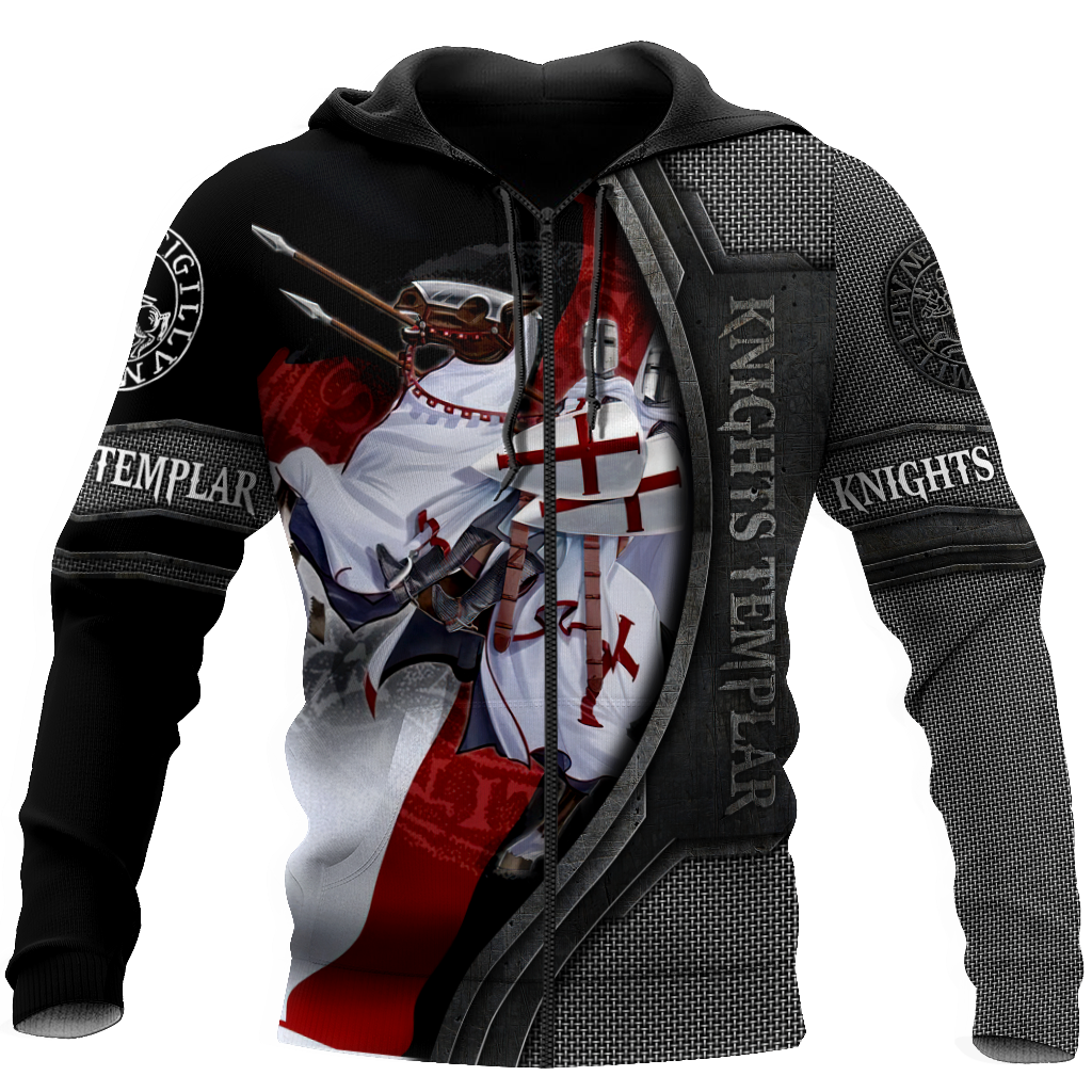Premium Knight Templar All Over Printed Shirts For Men And Women MEI