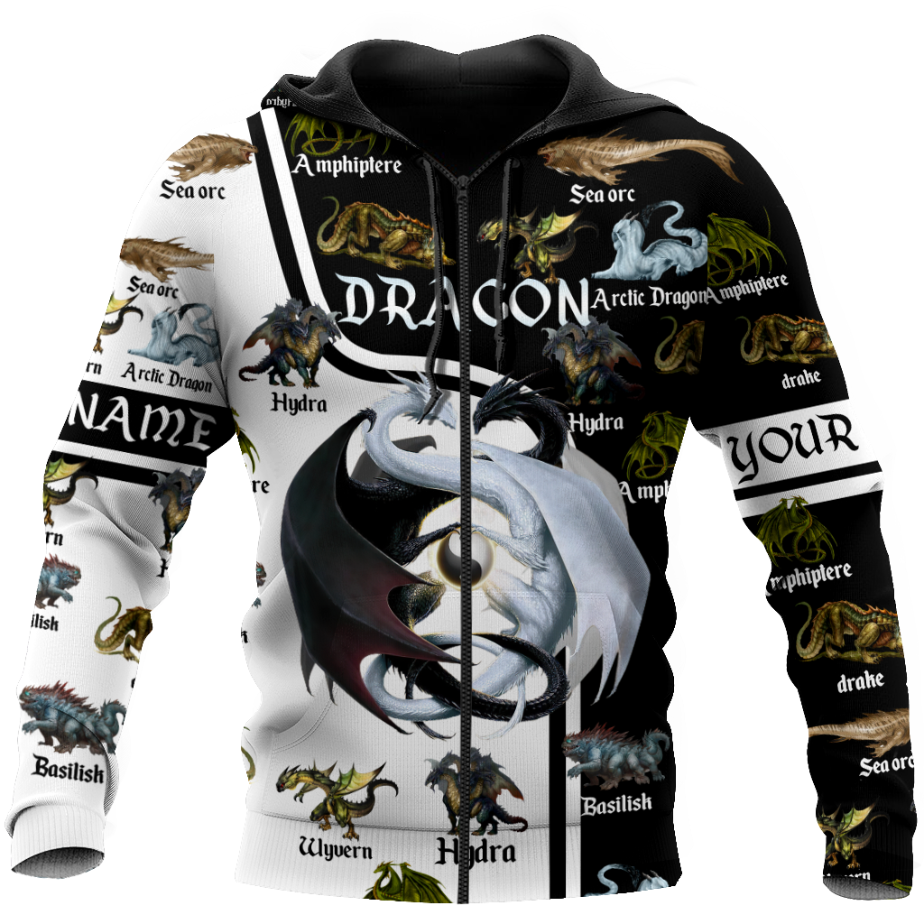 Dragon 3D All Over Printed Shirts For Men and Women VP21102004