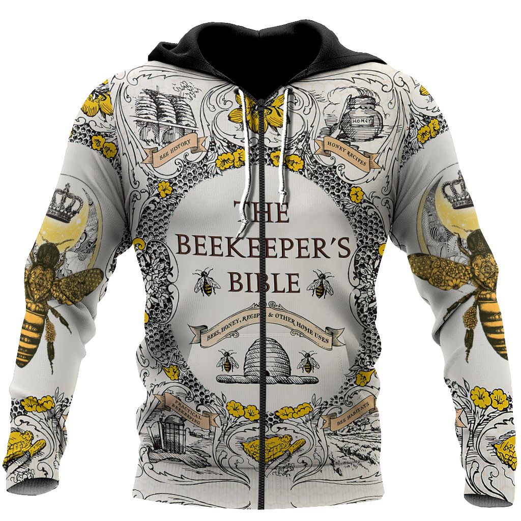 Premium Unisex 3D Printed The Bee Keeper's Bible Shirts MEI
