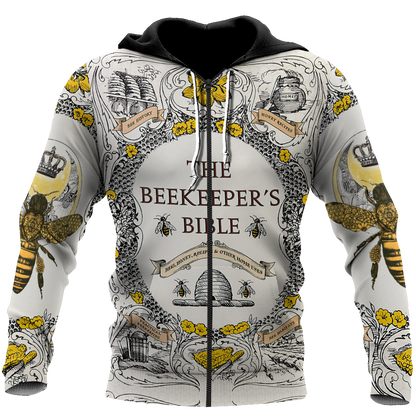 Premium Unisex 3D Printed The Bee Keeper's Bible Shirts MEI