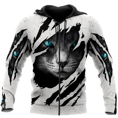 Hiden Cat Black cat 3D printed shirts for men and women