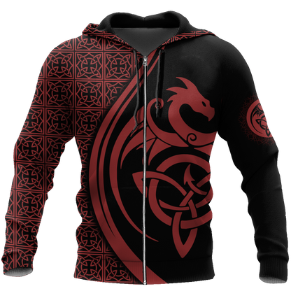 Dragon Tattoo Art  Hoodie T Shirt For Men and Women HAC050603