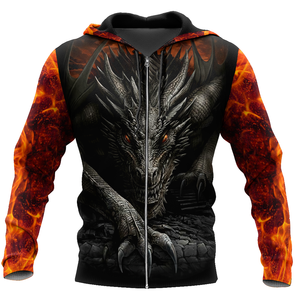 Dragon 3D Hoodie Shirt For Men And Women