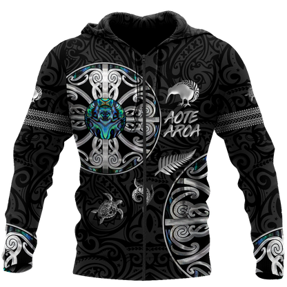 Aotearoa Maori manaia 3d all over printed shirt and short for man and women MH270620