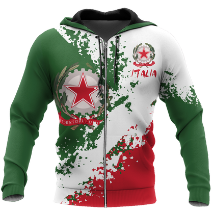Italy Pride 3D All Over Printed Hoodie Shirt Limited by SUN HAC240605