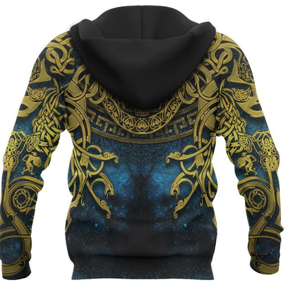 Viking Celtic Knot Tattoo All Over Design - Amaze Style™-Apparel