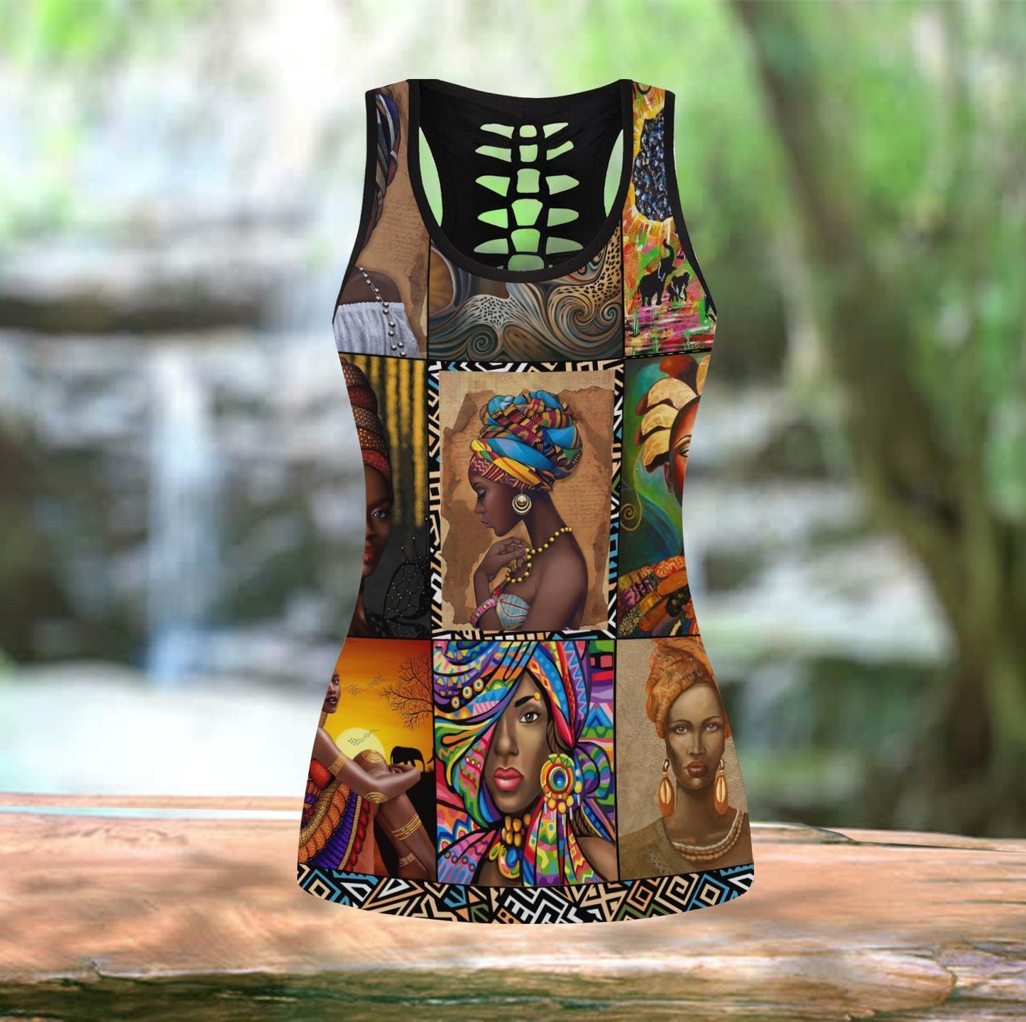 African Girl Legging & Tank top JJ27062001-ML-Apparel-ML-No Legging-S-Vibe Cosy™