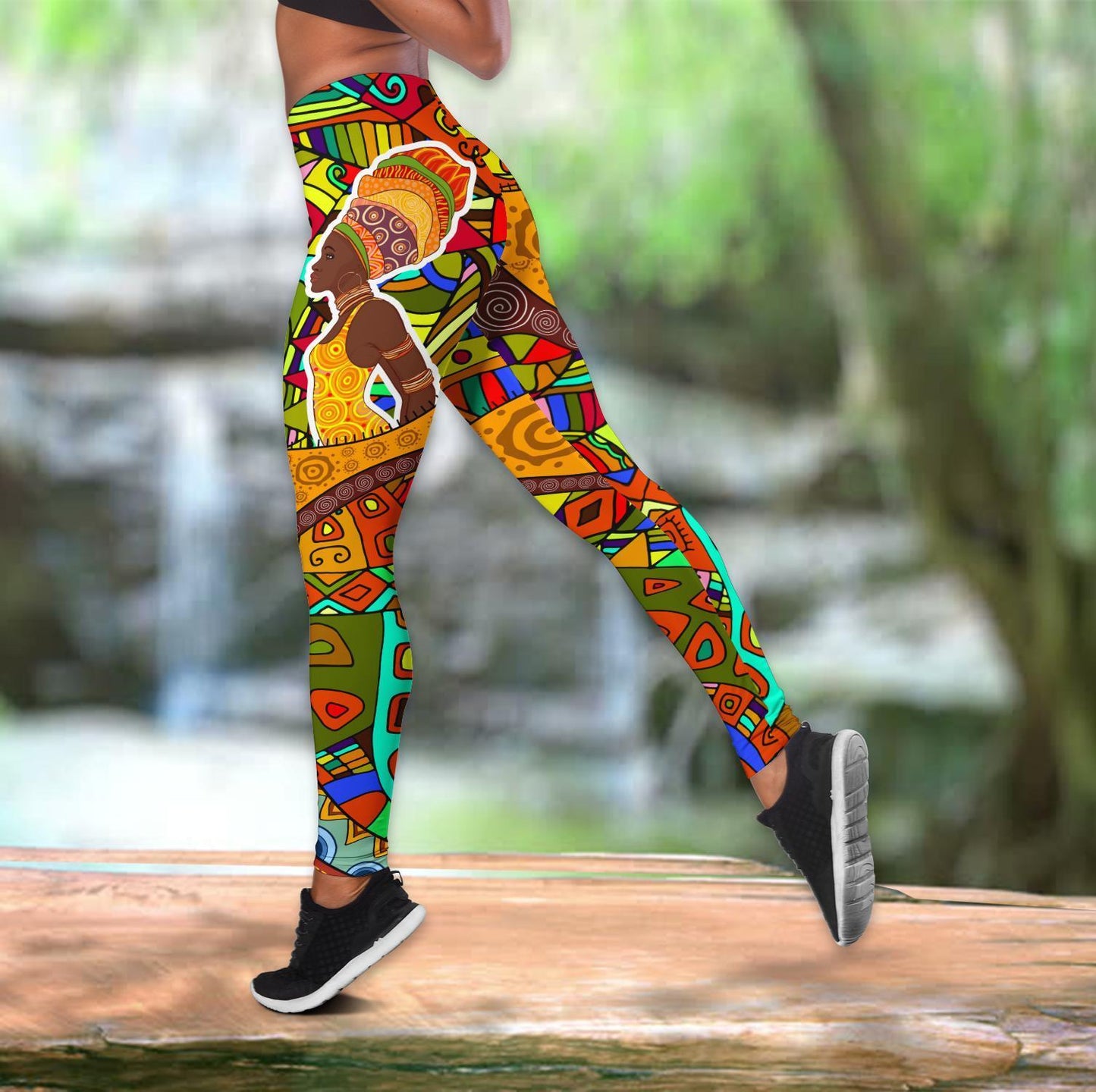 African Girl Legging & Tank top JJ29062002-ML-Apparel-ML-S-No Tank-Vibe Cosy™
