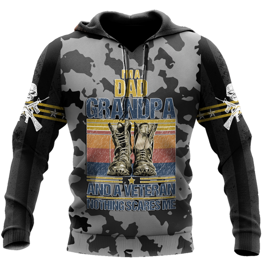 I'm a Dad Grandpa and a veteran 3d all over printed shirts for men and women MH190520 - Amaze Style™-Apparel