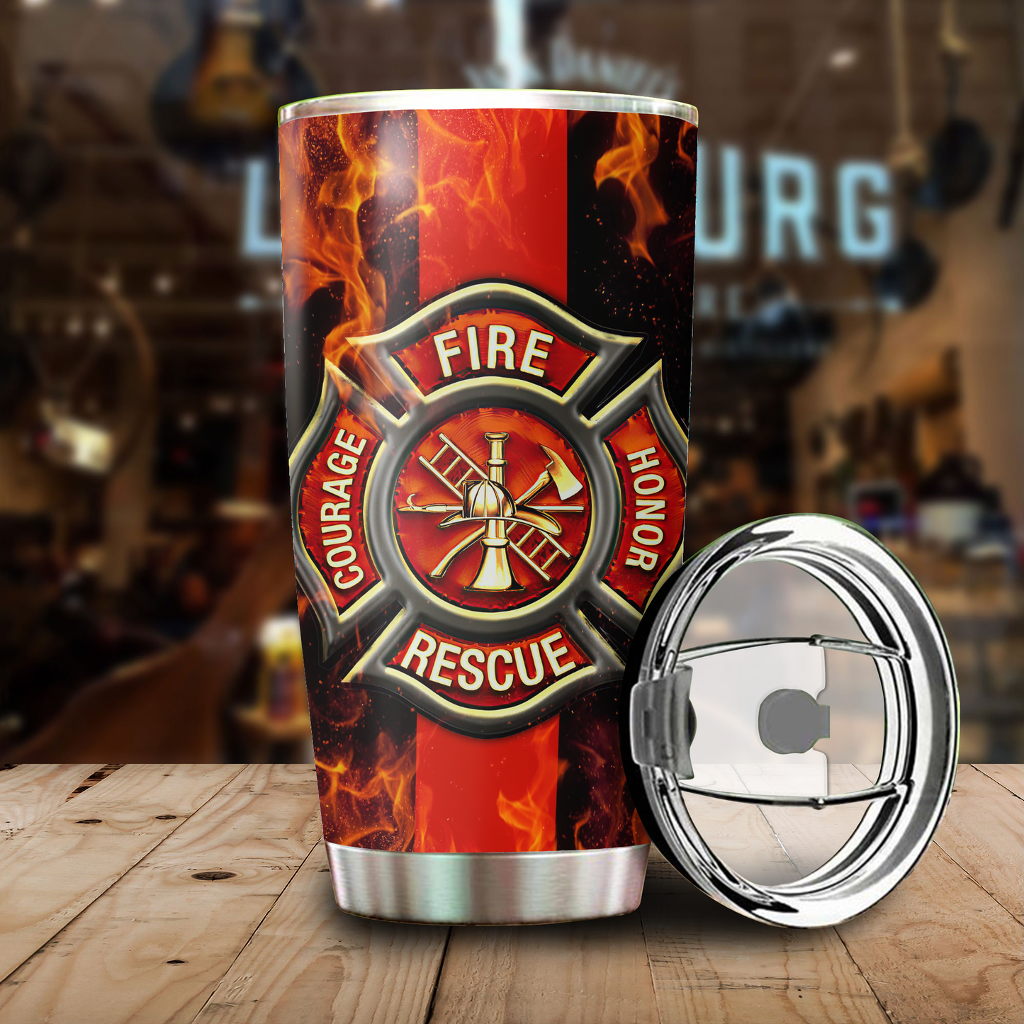 Firefighter Tumbler I Am Not The Sweet Boy Next Door Special Gift For You Friend