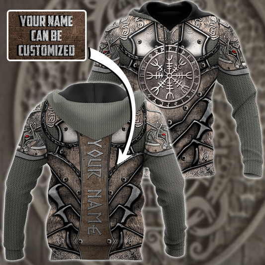 Vegvisir Viking Custom Name