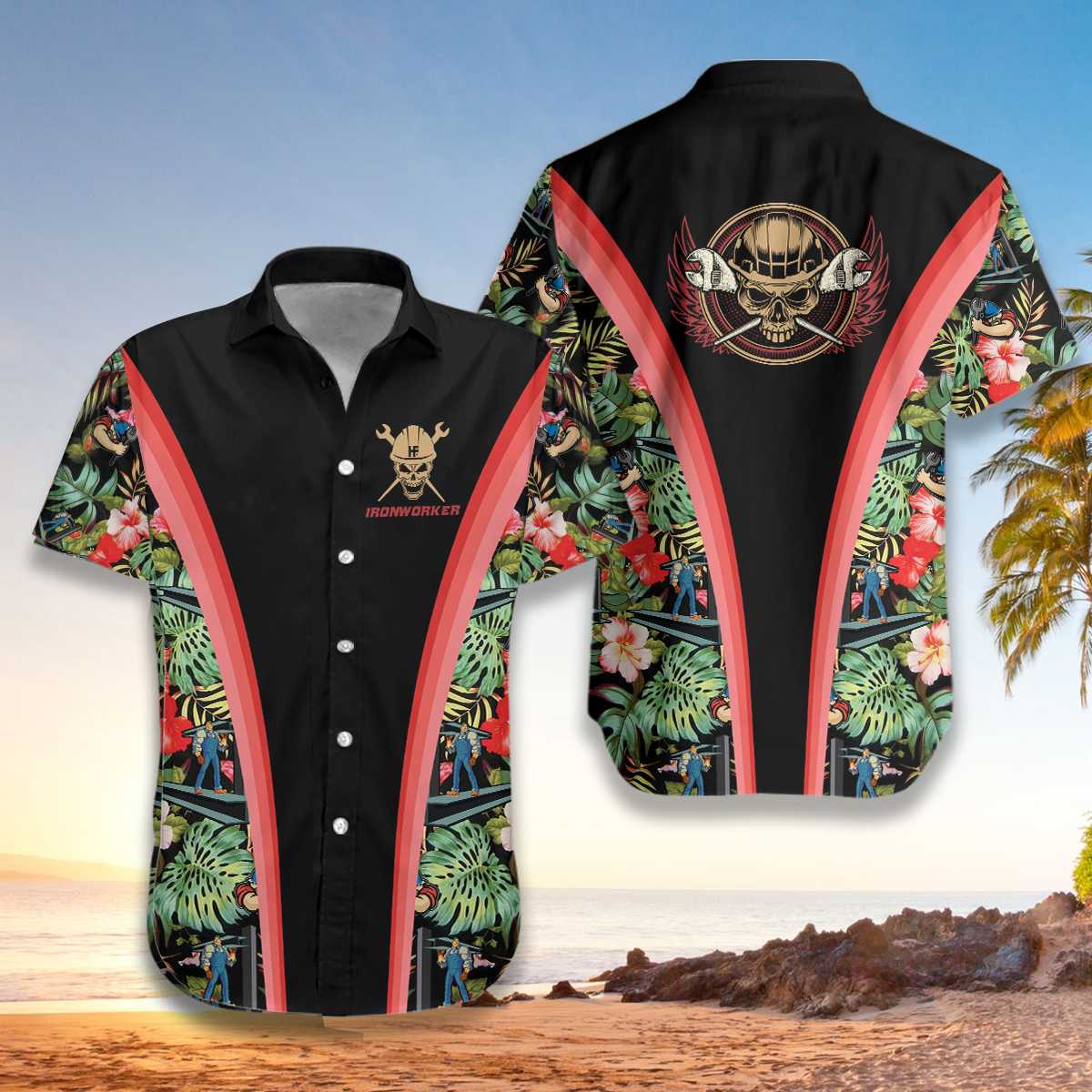 Iron worker Hawaii Shirts