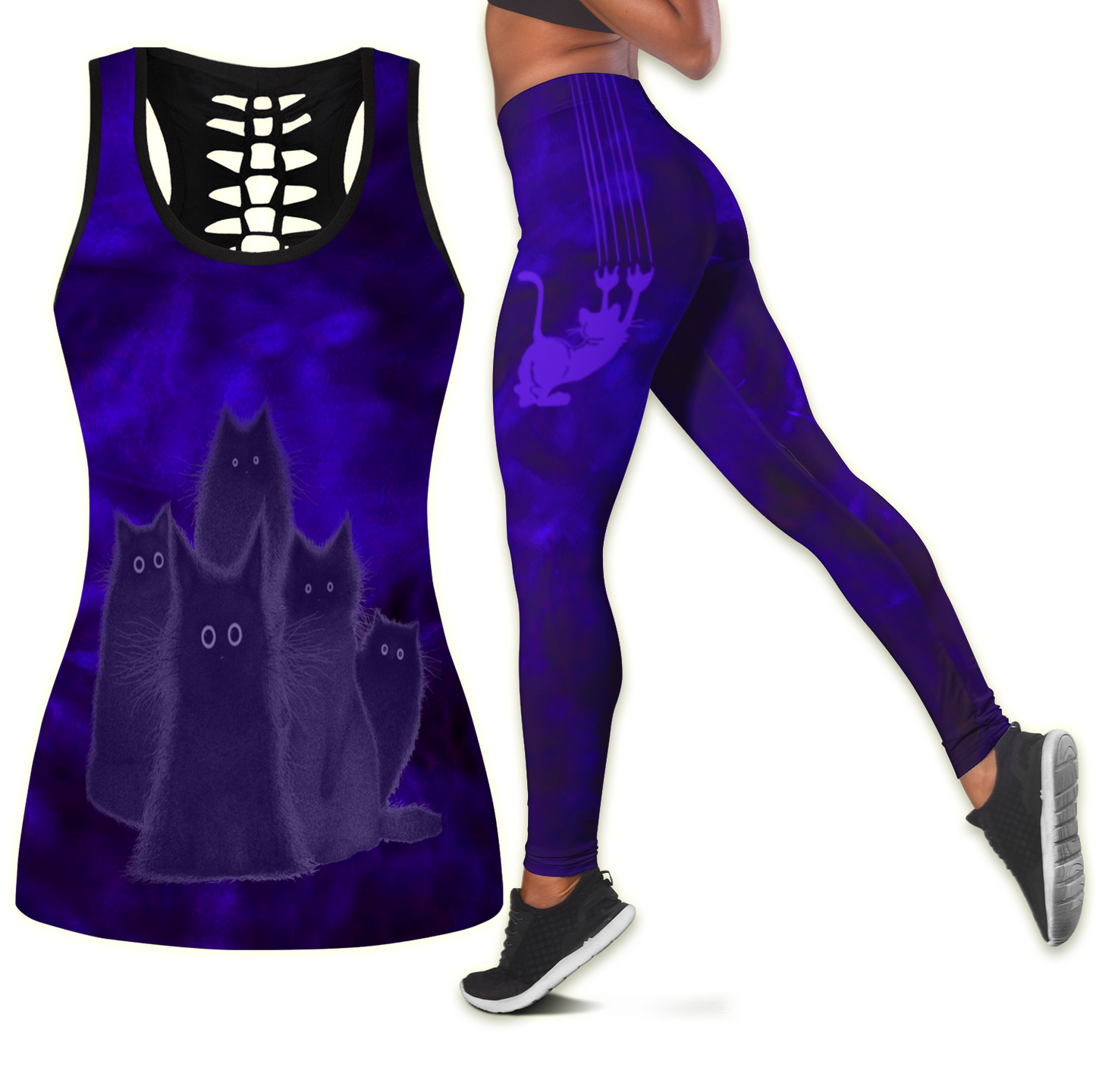Cat Lovers Combo Legging + Tank Limited by SUN JJ250422 - Amaze Style™-Apparel