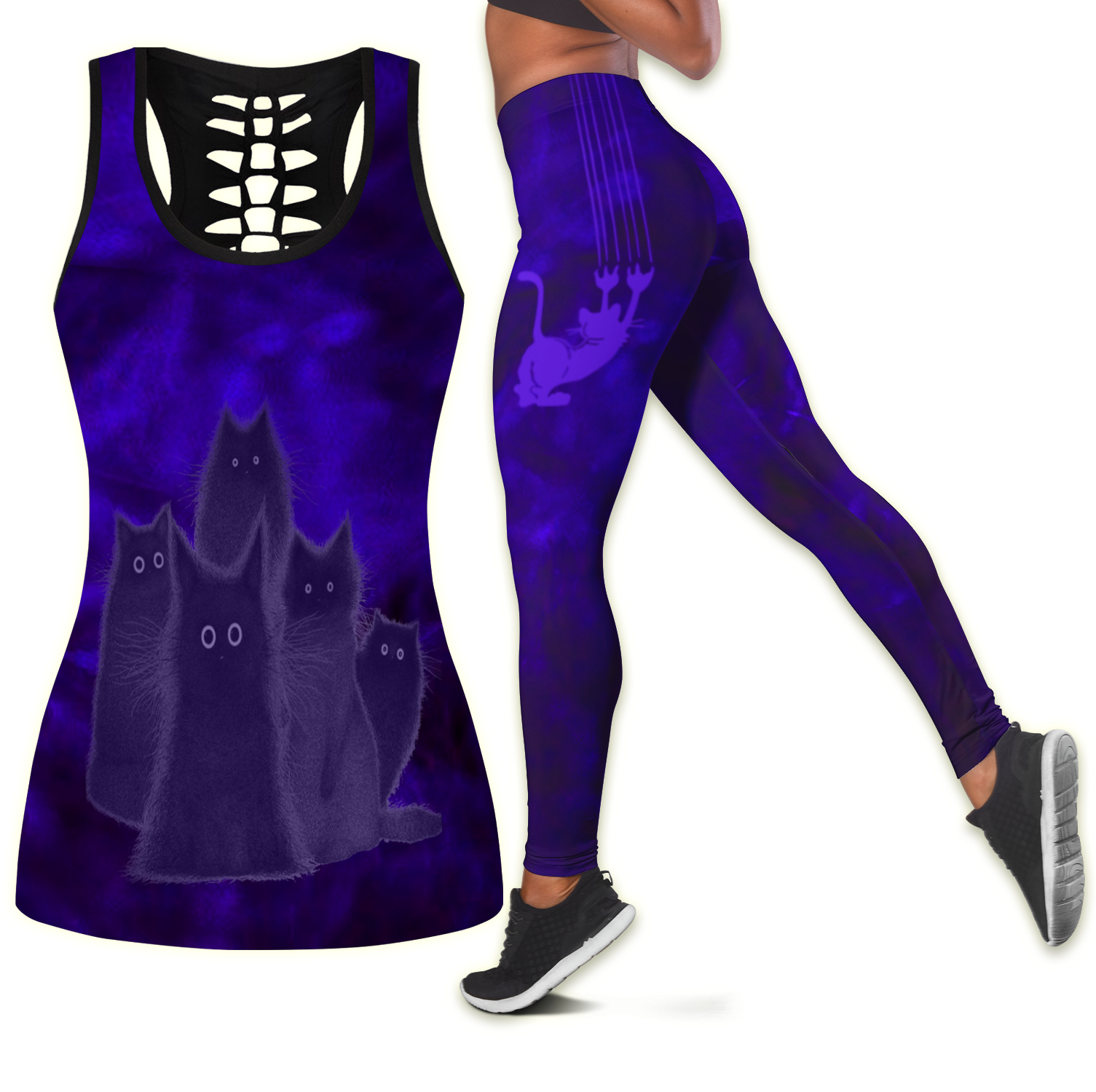 Cat Lovers Combo Legging + Tank Limited by SUN JJ250422 - Amaze Style™-Apparel