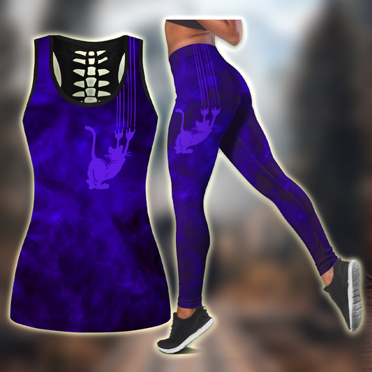 Cat Lovers Combo Legging + Tank Limited by SUN JJ250423 - Amaze Style™-Apparel