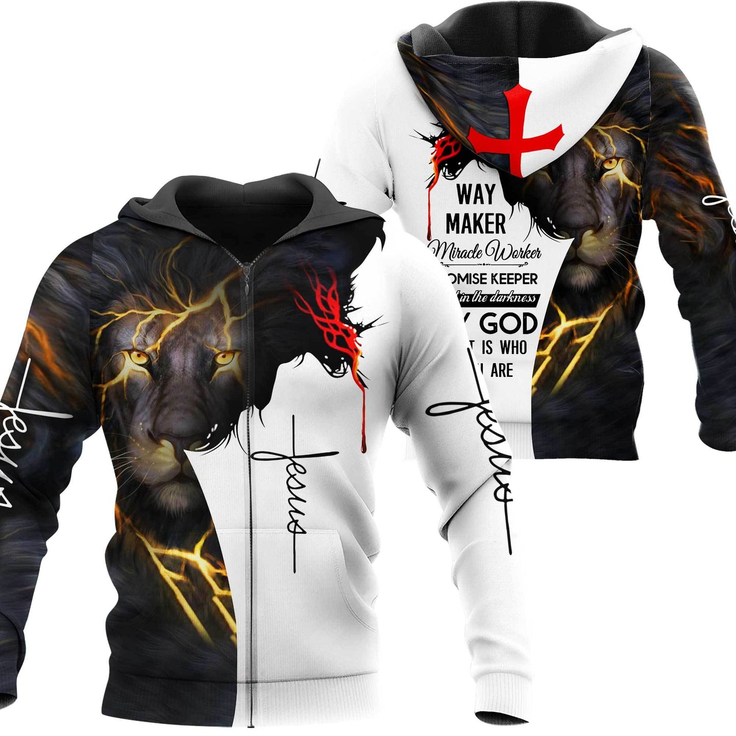 Premium Christian Jesus 3D All Over Printed Unisex Shirts - Amaze Style™-Apparel