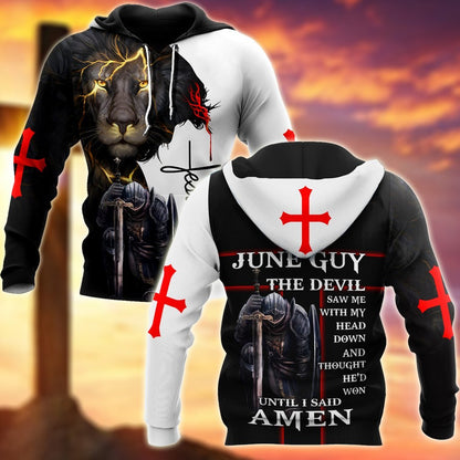June Guy- Untill I Said Amen 3D All Over Printed Shirts For Men and Women Pi250501