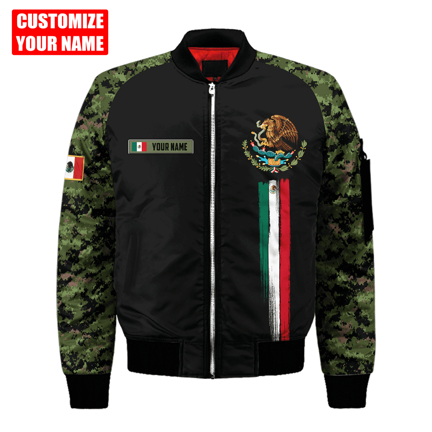 Personalized Name Mexico 3D All Over Printed Unisex Shirts Pi12072108