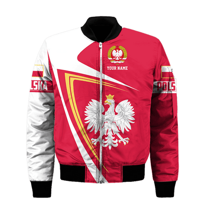 Personalized Polska 3D All Over Printed Unisex Hoodie