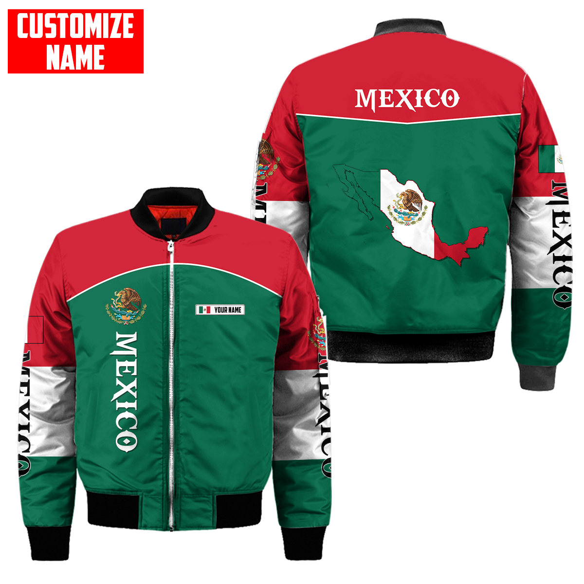 Persionalized Mexico 3D All Over Printed Unisex Shirts DQB26062102