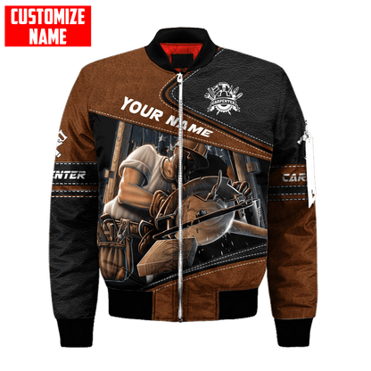 Tmarc Tee Personalized Name Carpenter 3D All Over Printed Unisex Shirts Ver 6