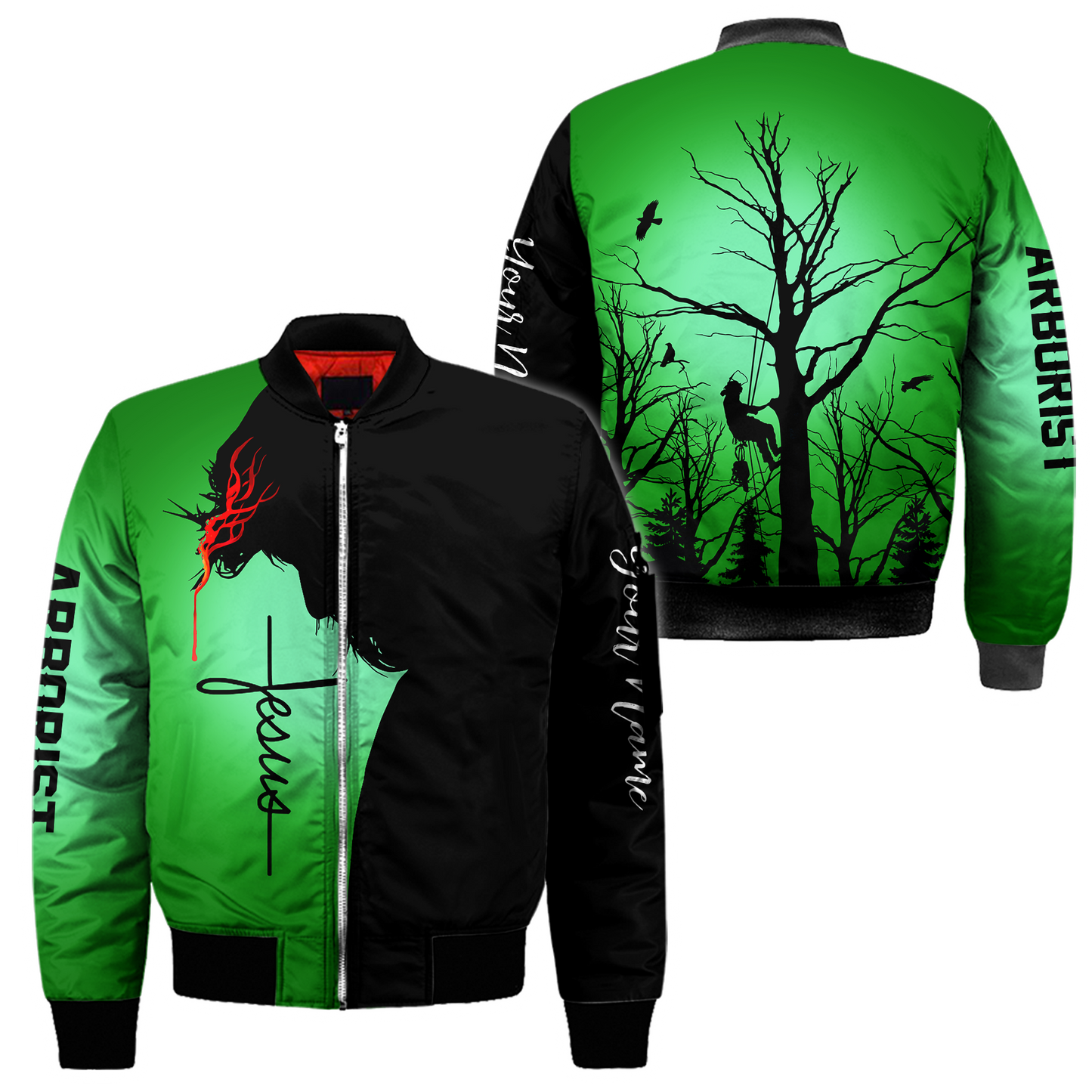 Premium Jesus Arborist Unisex 3D All Over Printed Shirts MEI