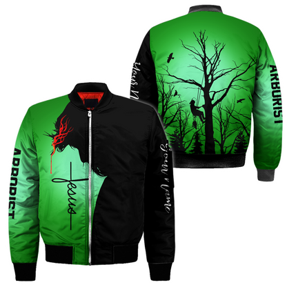 Premium Jesus Arborist Unisex 3D All Over Printed Shirts MEI