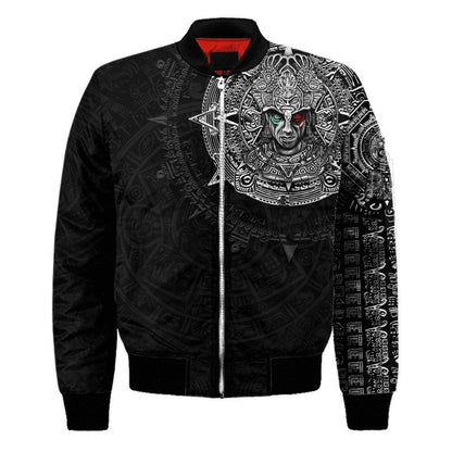 Mexico Aztec Warrior 3D All Over Printed Unisex Hoodie