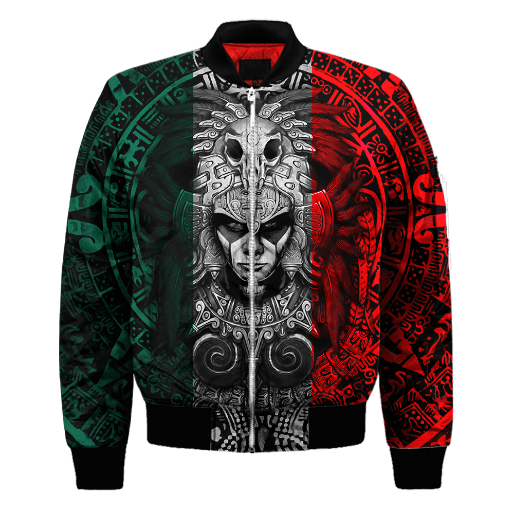 Aztec Warrior Mexico 3D All Over Printed Shirts