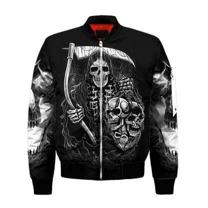 Tmarc Tee Skull 3D All Over Printed Unisex Shirts