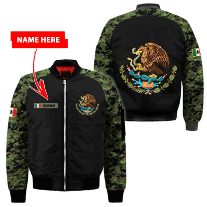 Mexico Coat Of Arms 3D All Over Printed Hoodie
