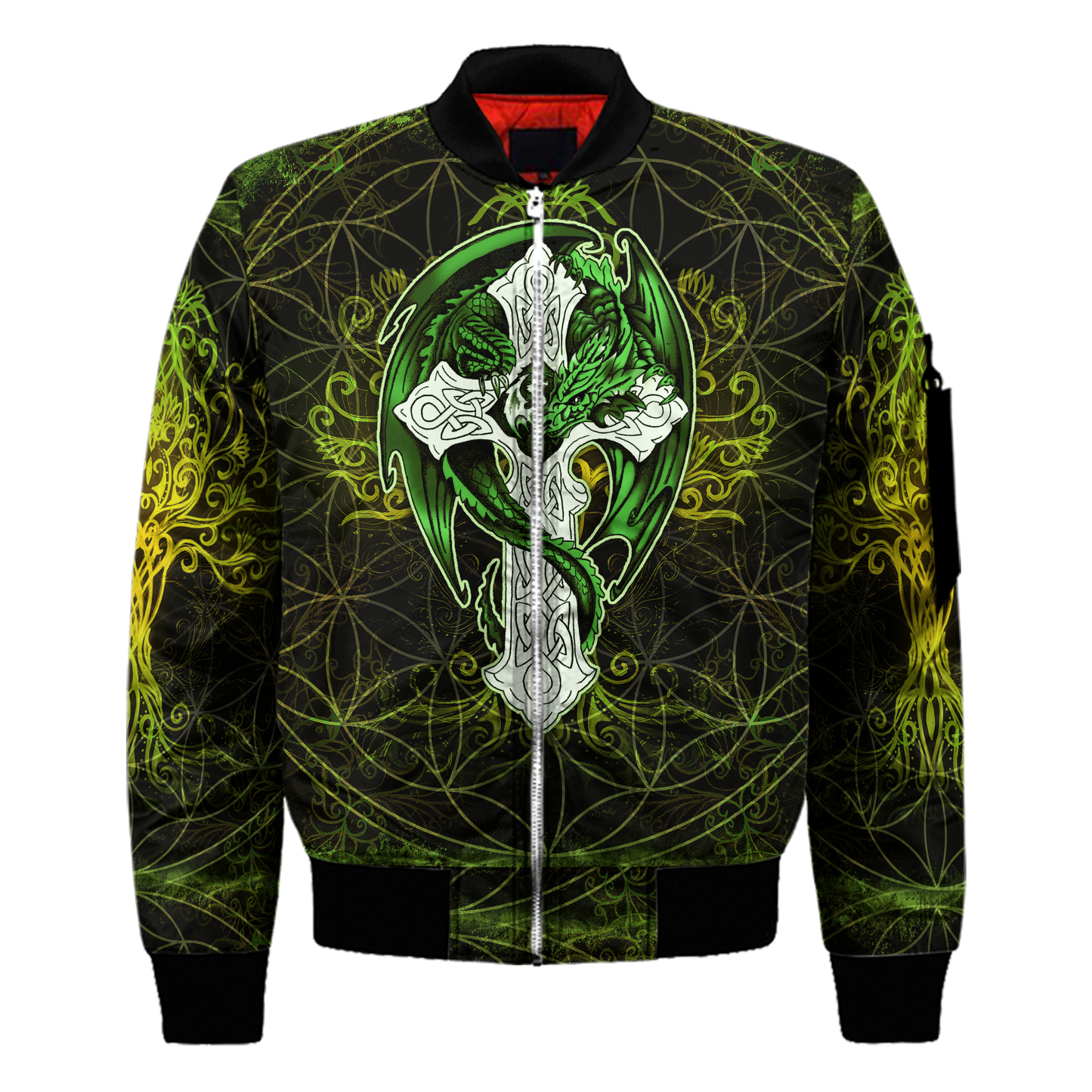 Celtic Dragon Cross Irish Saint Patrick's Day 3D All Over Printed Unisex Shirts TN
