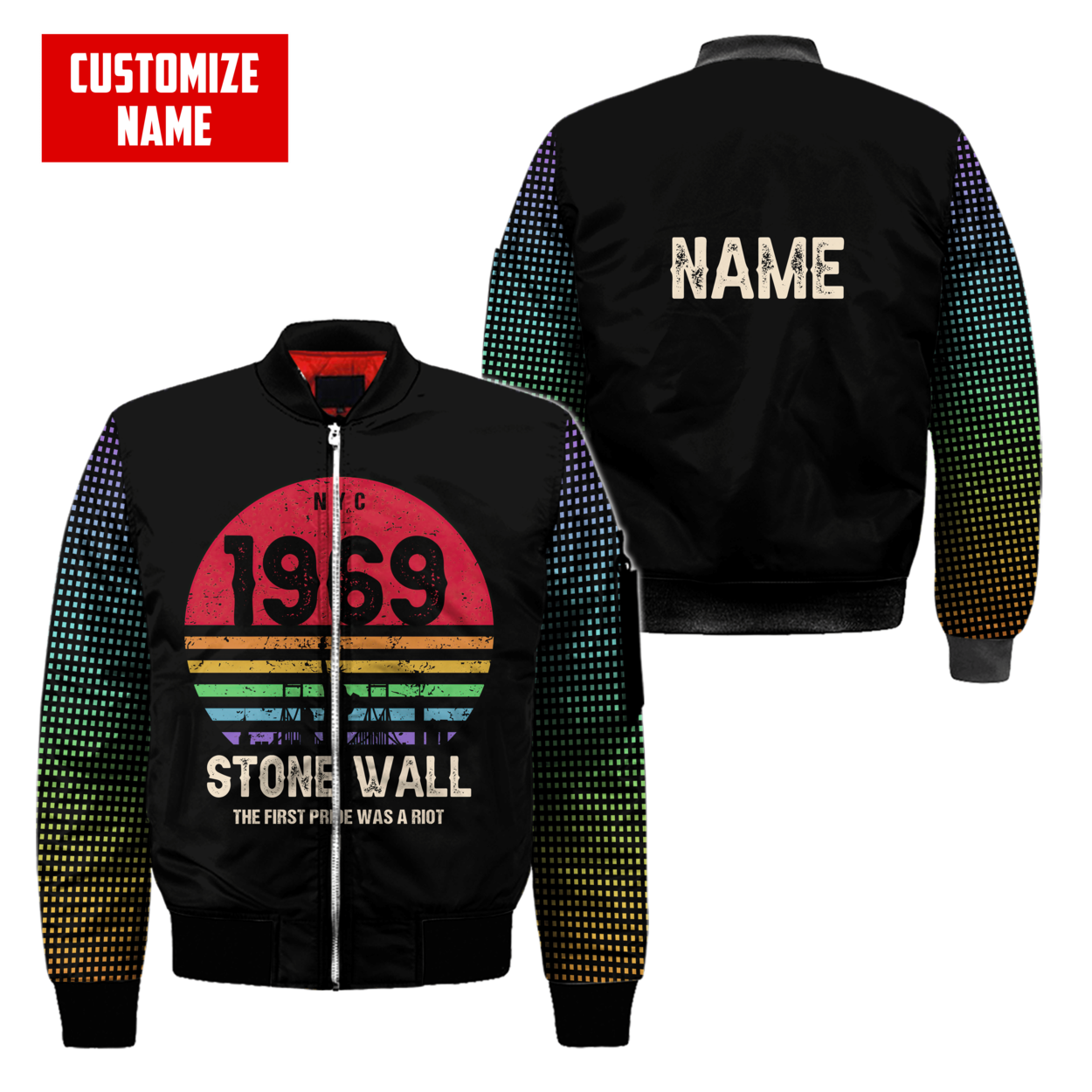 Customize Name The Pride 3D All Over Printed Unisex Shirts