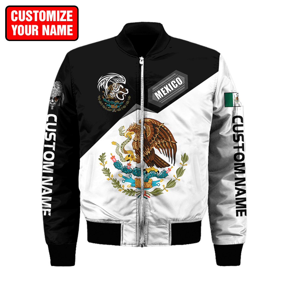 Personalized Name Mexican 3D All Over Printed Unisex Shirts