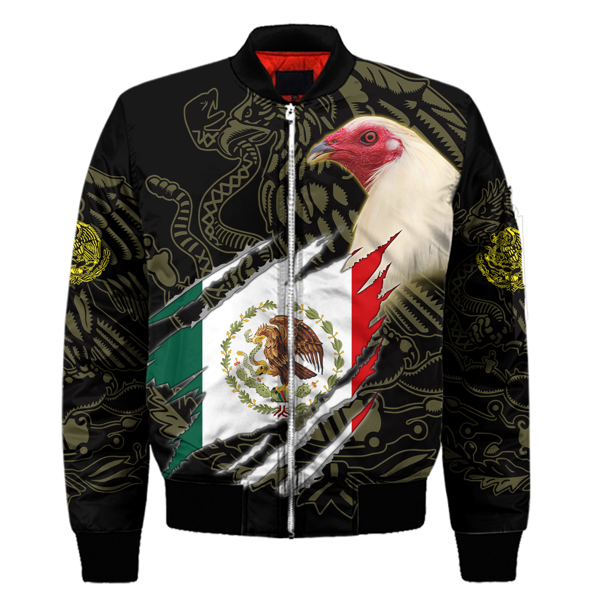 Personalized Mexican Rooster 3D Printed Unisex Shirt