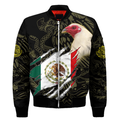 Personalized Mexican Rooster 3D Printed Unisex Shirt