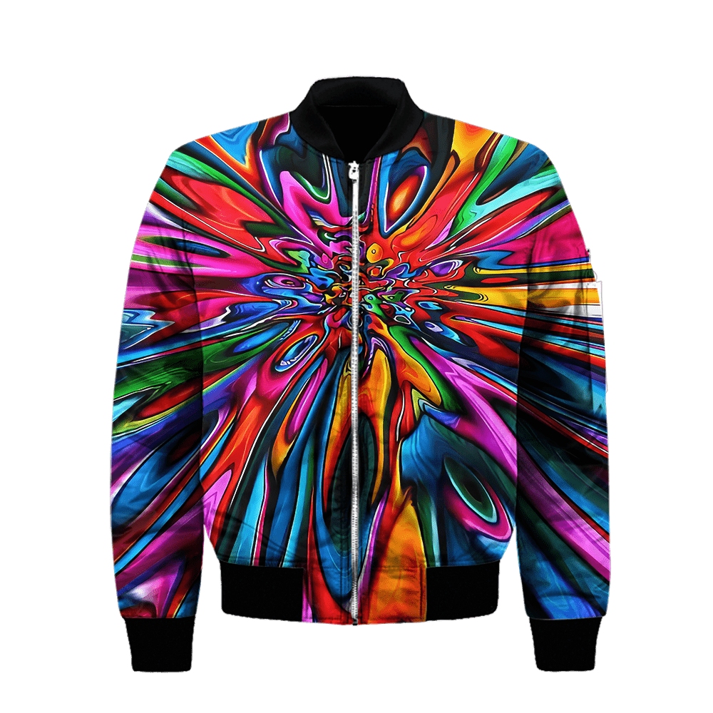 Hippie Bomber Jacket For Men And Women