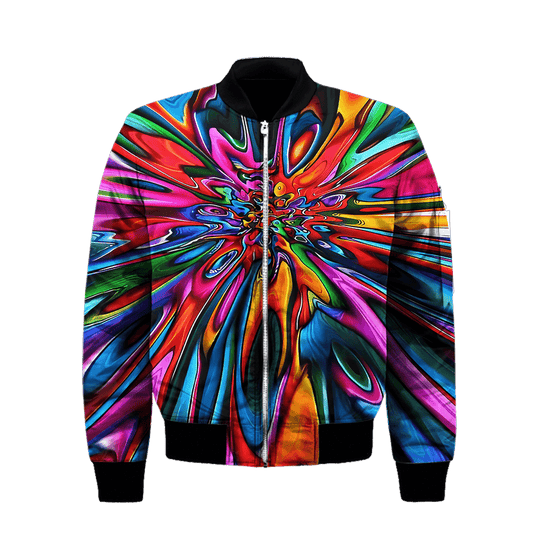 Hippie Bomber Jacket For Men And Women