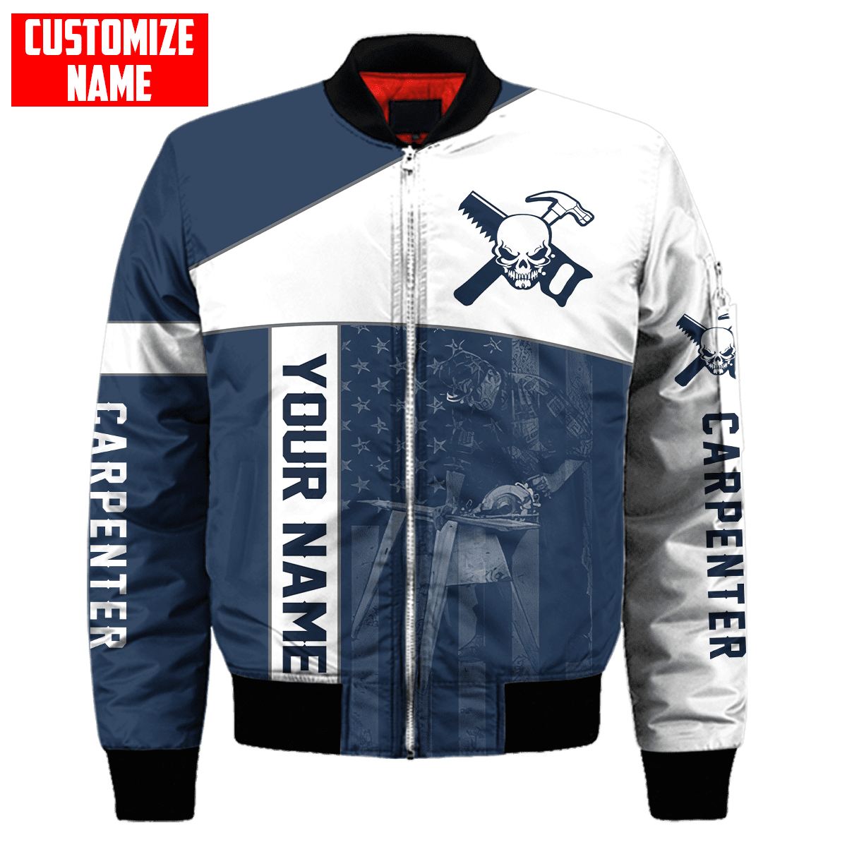 Personalized Name Carpenter 3D All Over Printed Unisex Shirts Ver 4