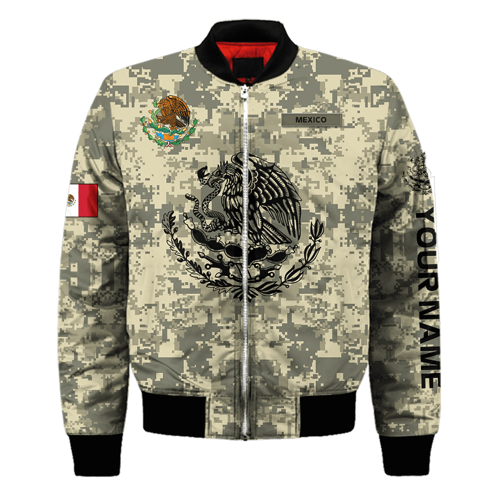 Personalized Mexican Army 3D All Over Printed Hoodies