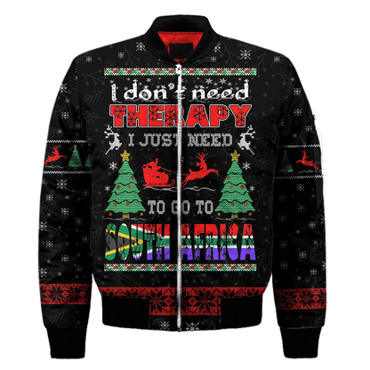 I Don’t Need Therapy I Just Need To Go To South Africa 3D Over Printed Hoodie DA30072102