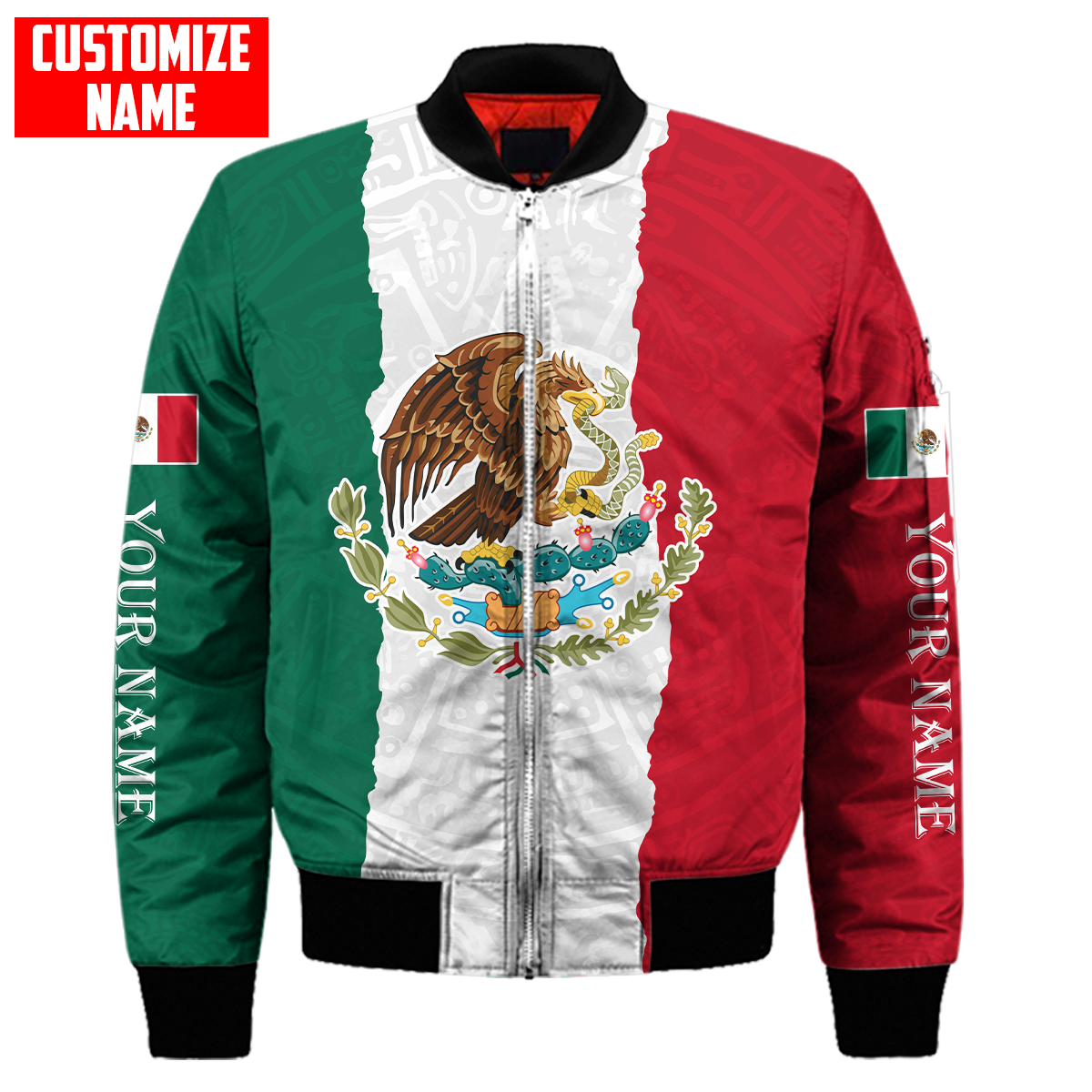Personalized Name Mexico 3D All Over Printed Unisex Shirts DQB10072101
