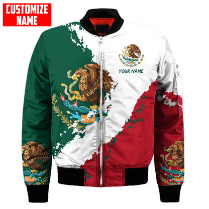 Persionalized Mexico 3D All Over Printed Unisex Shirts