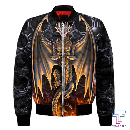 Dragon 3D All Over Printed Hoodie MH28062102