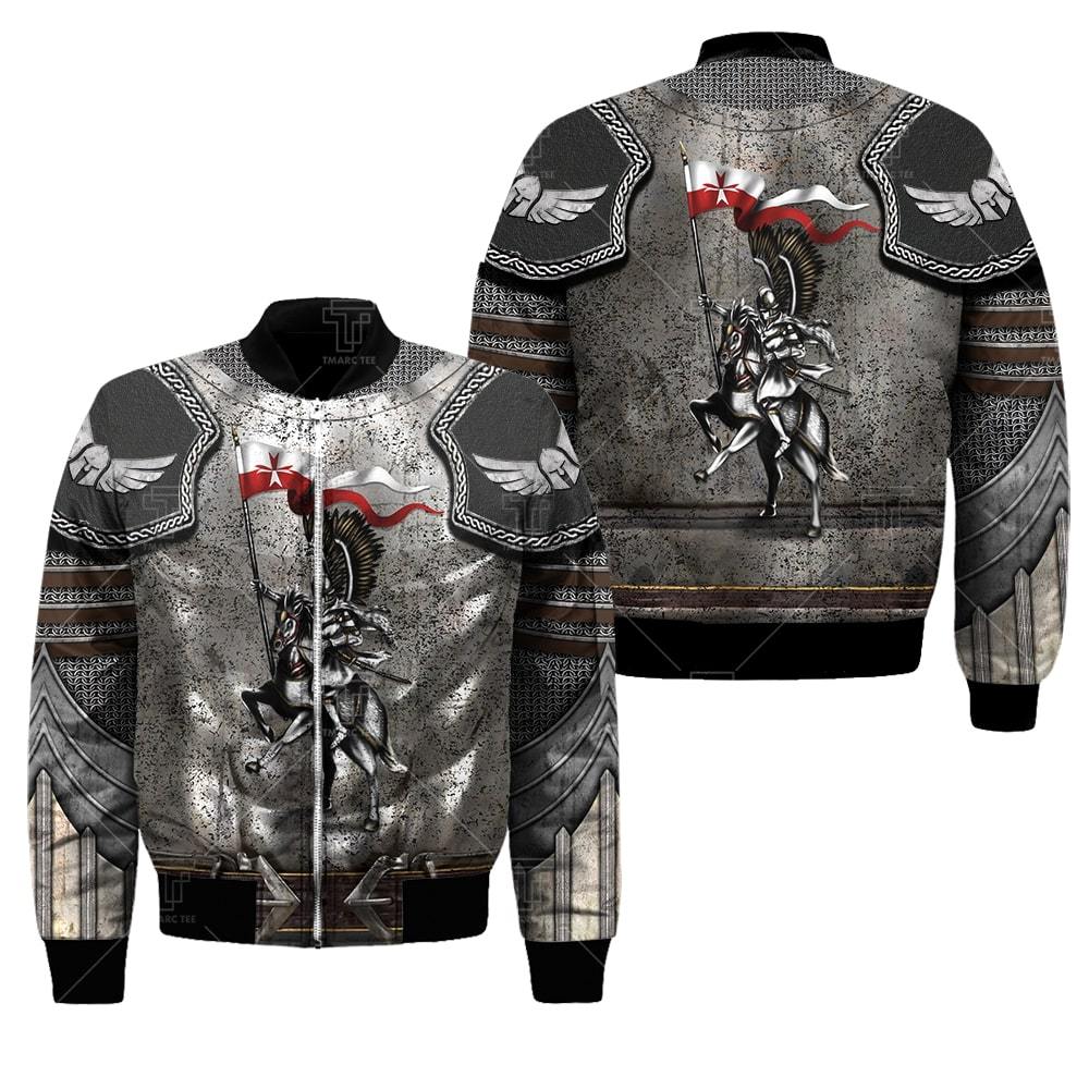 Premium Bomber Jacket Polish Winged Hussars 3D All Over Print