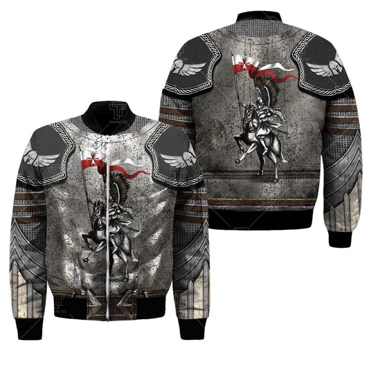 Premium Bomber Jacket Polish Winged Hussars 3D All Over Print