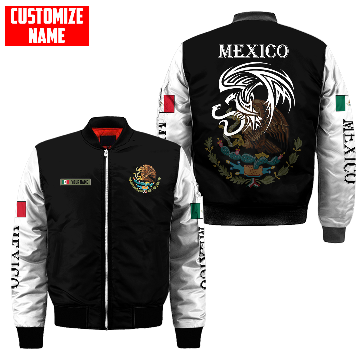 Persionalized Mexico 3D All Over Printed Unisex Shirts DQB25062102