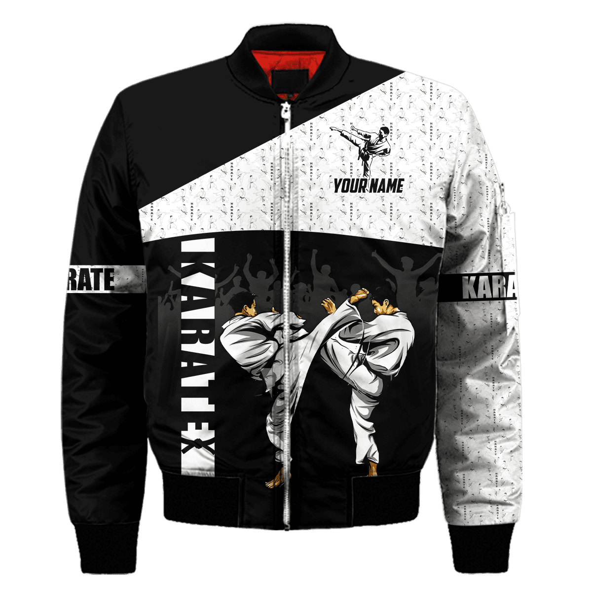 Customize Name Karate 3D All Over Printed Unisex Shirts