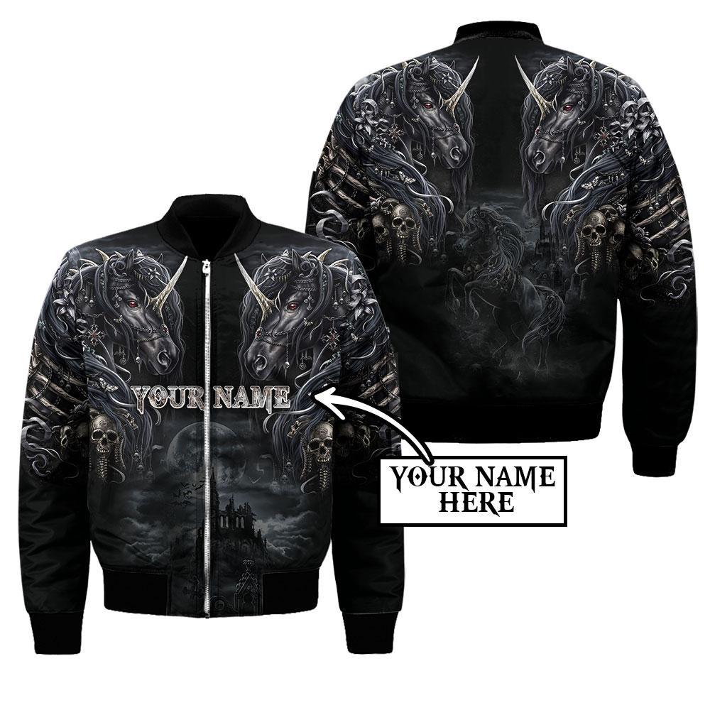 Customize Name Tattoo Skull Horse Hoodie For Men And Women NTN15032106